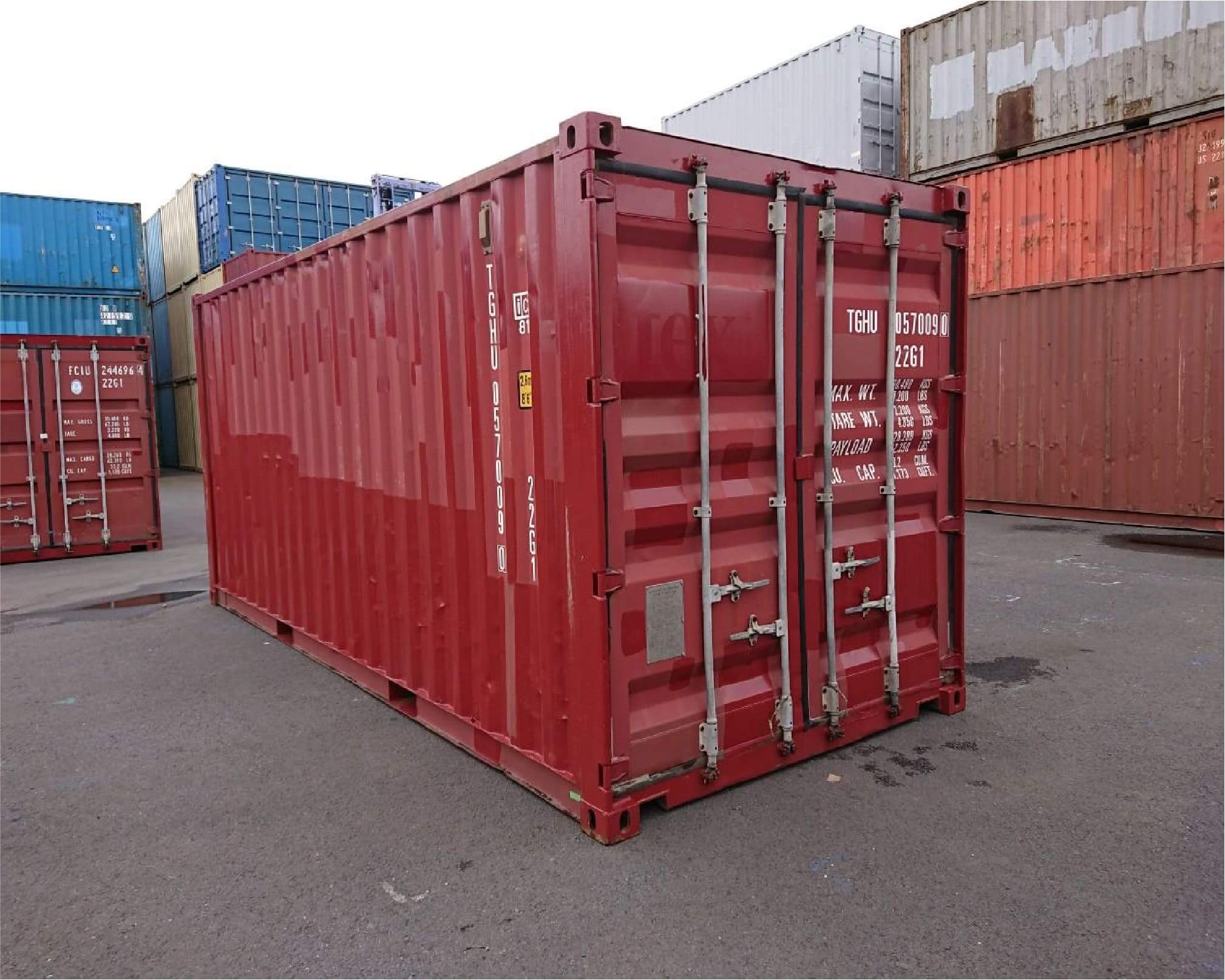 20ft コンテナ　新品　錆びの心配なし 20ft コンテナ 新品 錆びの心配なし